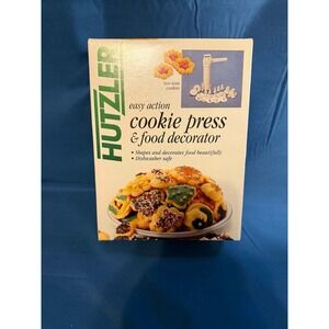 Vintage Cookie Press Hutzler Gerda Easy Action Food Decorator Spritz 1989